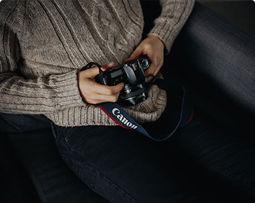 Phone taking a photo